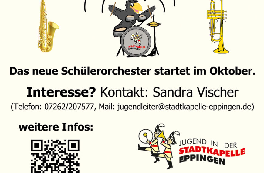 Neues Schülerorchester startet bei der Stadtkapelle